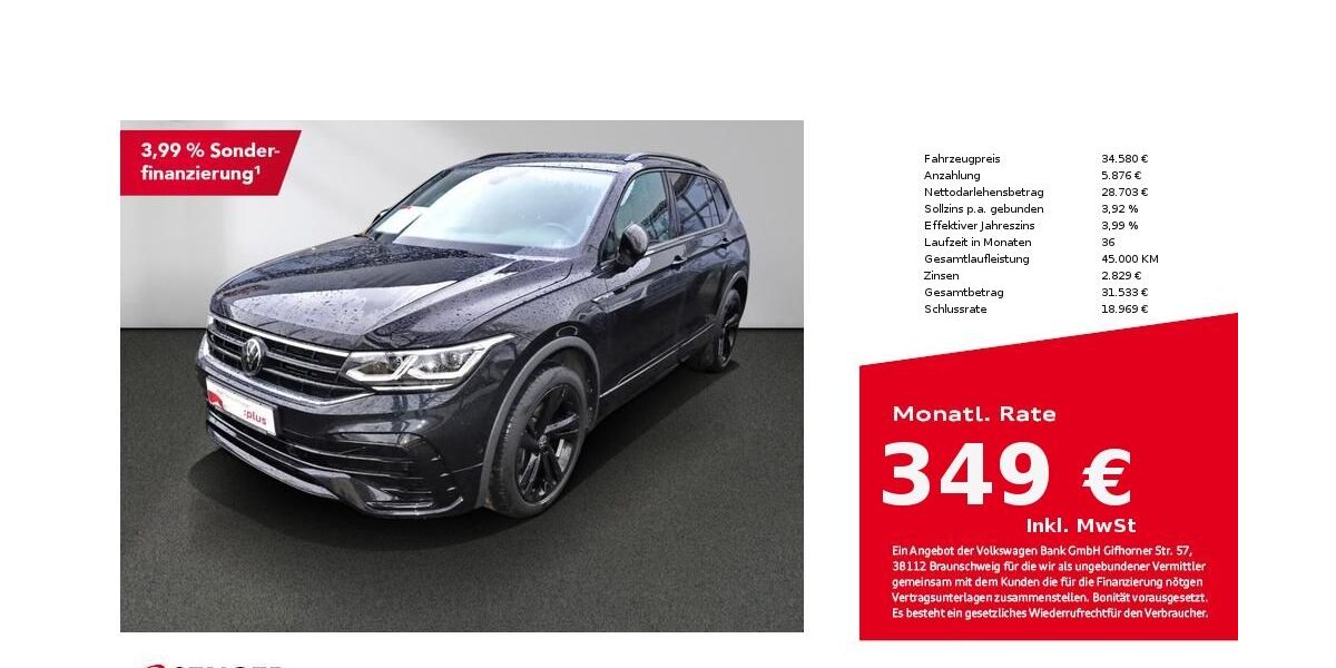VW Tiguan Allspace 70.400 km 33.980 &euro; Bad Oldesloe 23843