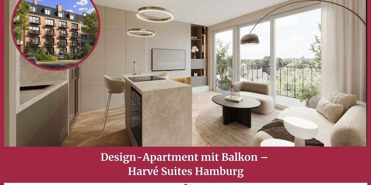 Etagenwohnung Hamburg Harvestehude - 1.5 Zimmer, 34 m&sup2;, 459.000&euro; | Angebot:27113035