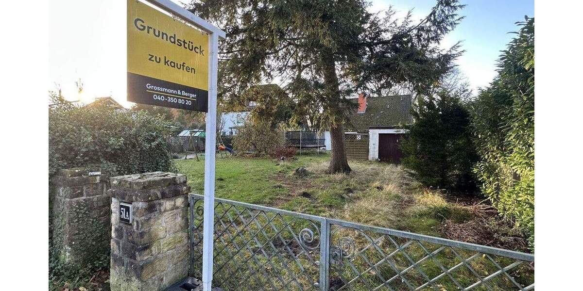 Grundstück Hamburg Lemsahl-Mellingstedt - 1.050.000&euro; | Angebot:25662625