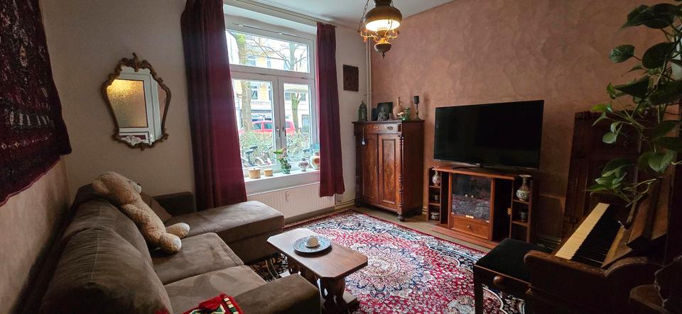 Erdgeschoßwohnung Hamburg Rotherbaum - 2 Zimmer, 42 m&sup2;, 995&euro; | Angebot:25712190