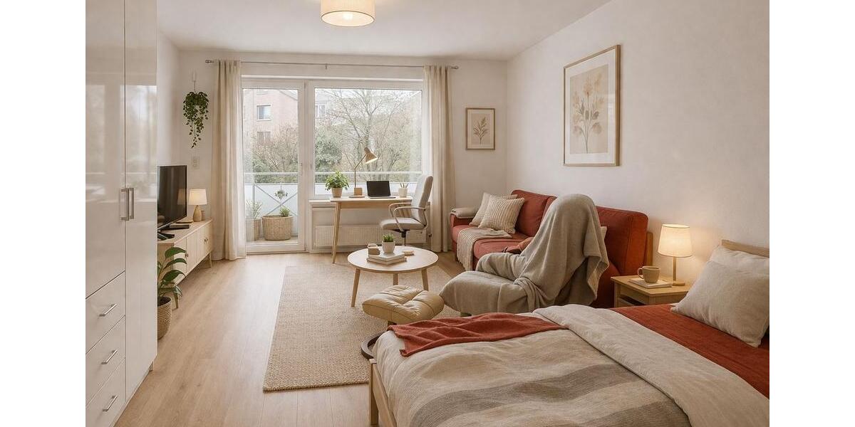 Etagenwohnung Schenefeld - 1 Zimmer, 37 m&sup2;, 1.200&euro; | Angebot:25966545