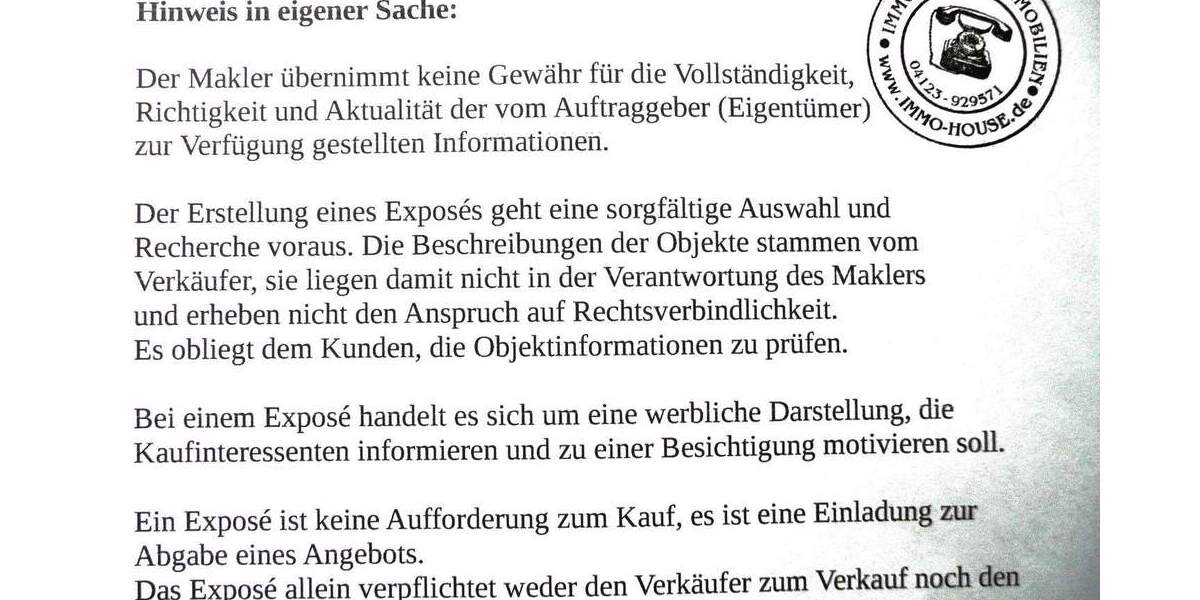 Einfamilienhaus Quickborn - 3 Zimmer, 95 m&sup2;, 345.000&euro; | Angebot:25728653