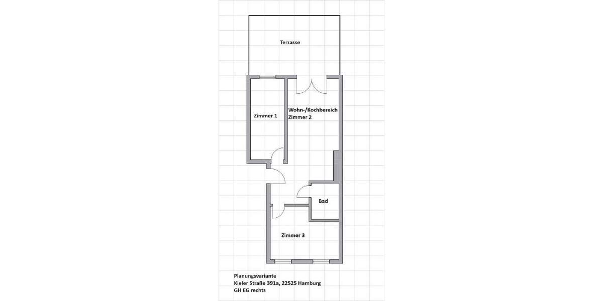 Etagenwohnung Hamburg Stellingen - 3 Zimmer, 67 m&sup2;, 1.078&euro; | Angebot:25661392
