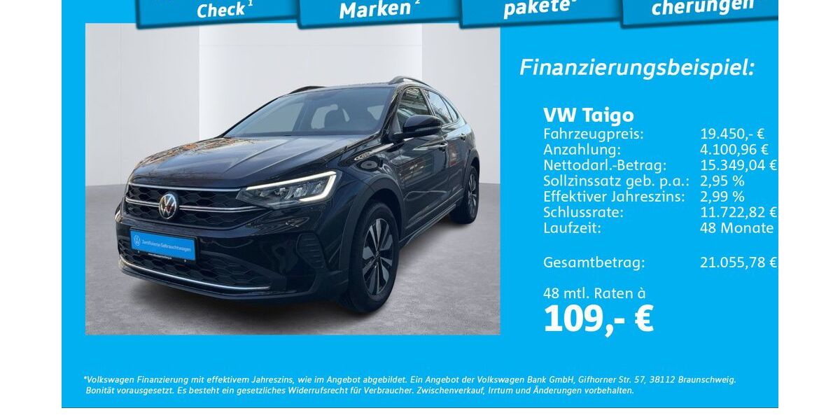 VW Taigo 21.678 km 18.950 &euro; Hamburg 22111