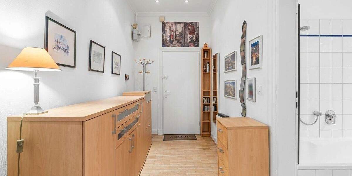 Etagenwohnung Hamburg Rotherbaum - 2 Zimmer, 52 m&sup2;, 449.000&euro; | Angebot:25851565