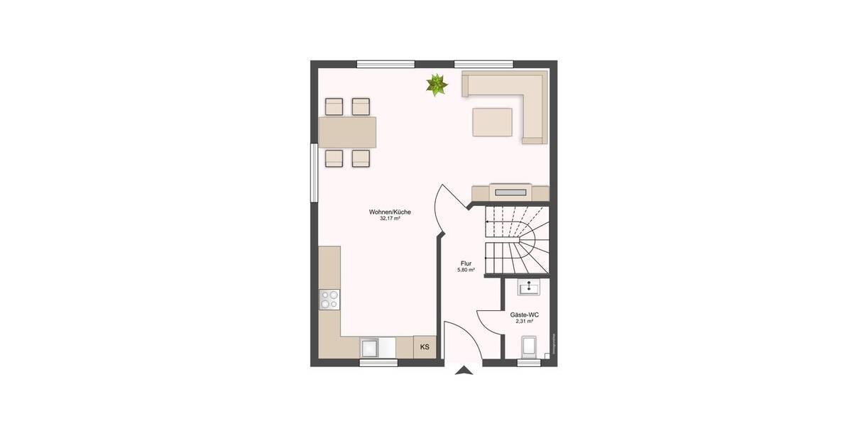 Doppelhaushälfte Prisdorf - 4 Zimmer, 77 m&sup2;, 449.000&euro; | Angebot:26016000