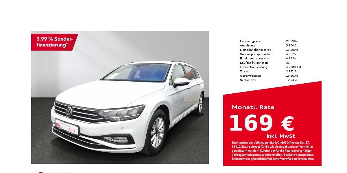 VW Passat Variant 85.960 km 21.990 &euro; Bad Oldesloe 23843