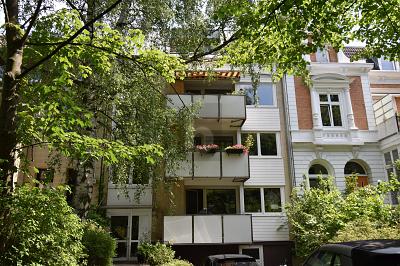 BALKON-DUO, GARTENIDYLLE & IDEENSPIELRAUM - Wohnung Hamburg Borgfelde Borgfelde | Angebot:27349176