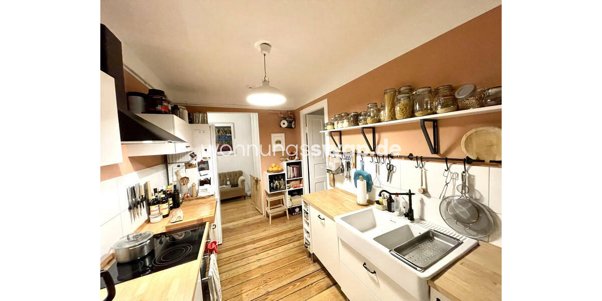Etagenwohnung Hamburg Barmbek-Nord - 5 Zimmer, 120 m&sup2;, 1.400&euro; | Angebot:25917631
