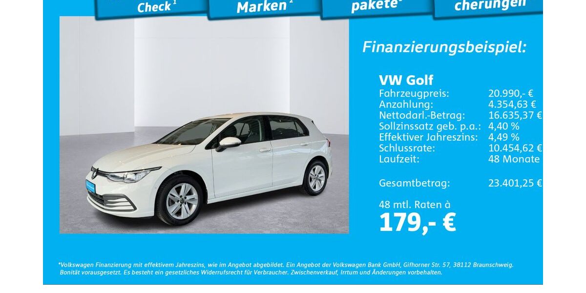 VW Golf 54.764 km 19.990 &euro; Glinde 21509