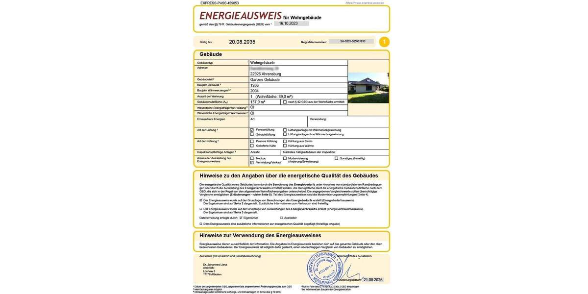 Einfamilienhaus Ahrensburg - 3 Zimmer, 149 m&sup2;, 650.000&euro; | Angebot:25708266