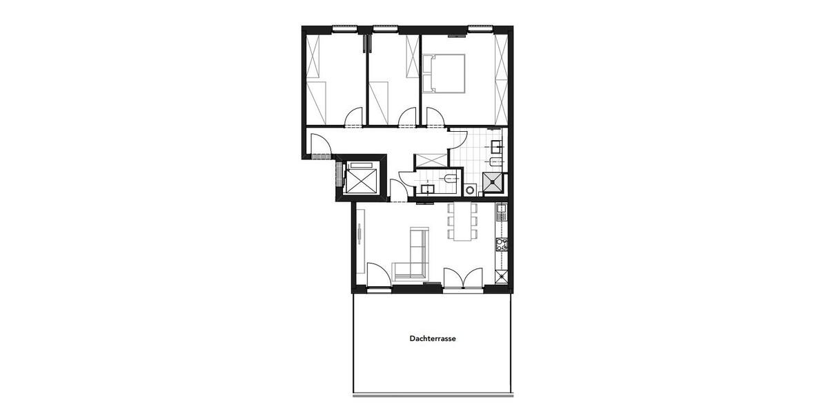 Etagenwohnung Quickborn - 4 Zimmer, 97 m&sup2;, 1.552&euro; | Angebot:24521384