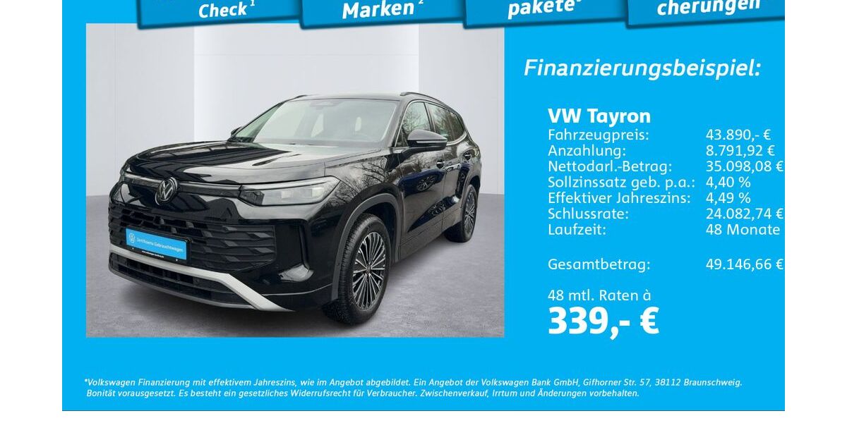 VW Tayron 26.026 km 42.690 &euro; Glinde 21509