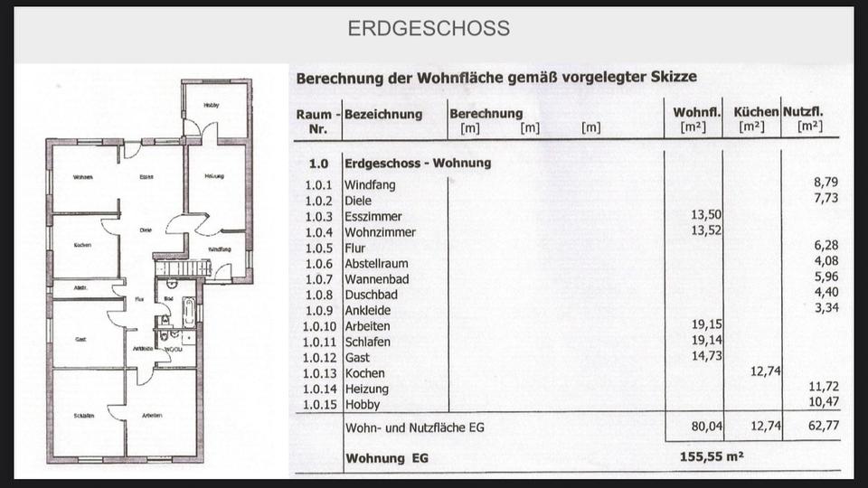 Einfamilienhaus Ellerhoop - 9 Zimmer, 272 m&sup2;, 690.000&euro; | Angebot:24755401