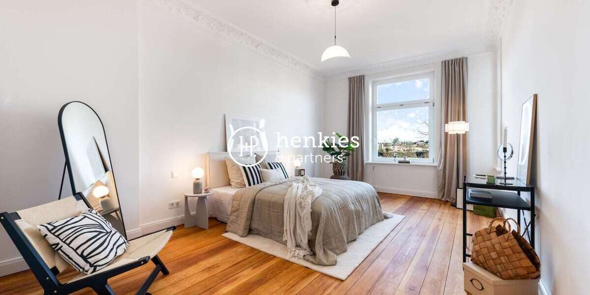 Etagenwohnung Hamburg Eppendorf - 4 Zimmer, 203 m&sup2;, 1.975.000&euro; | Angebot:25830477