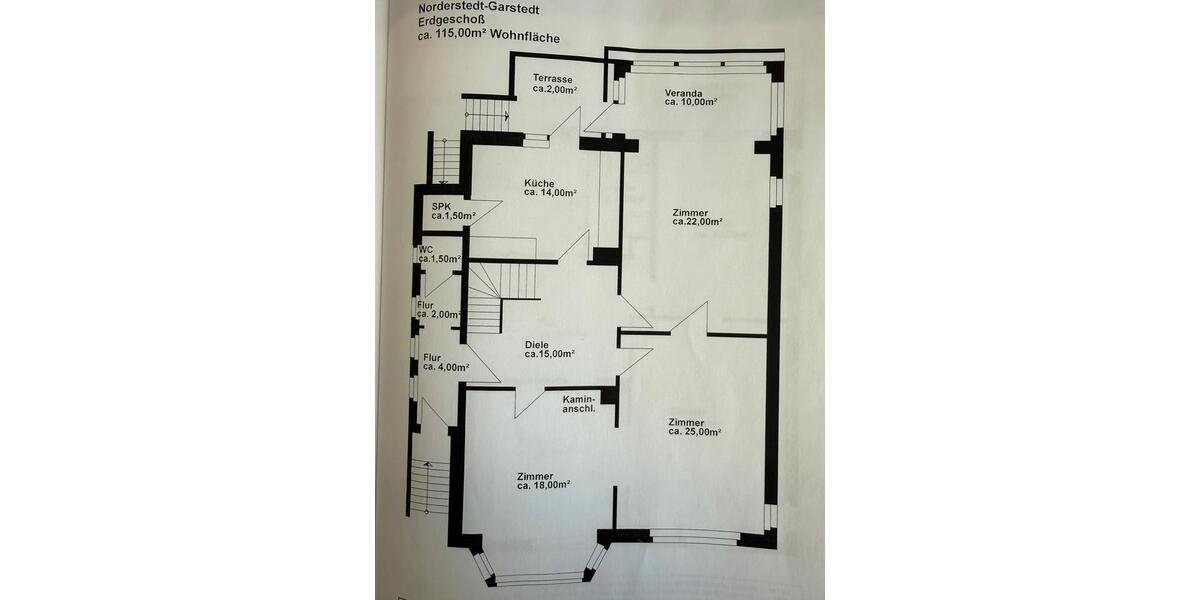 Villa Norderstedt Garstedt - 9 Zimmer, 270 m&sup2;, 1.450.000&euro; | Angebot:26808293