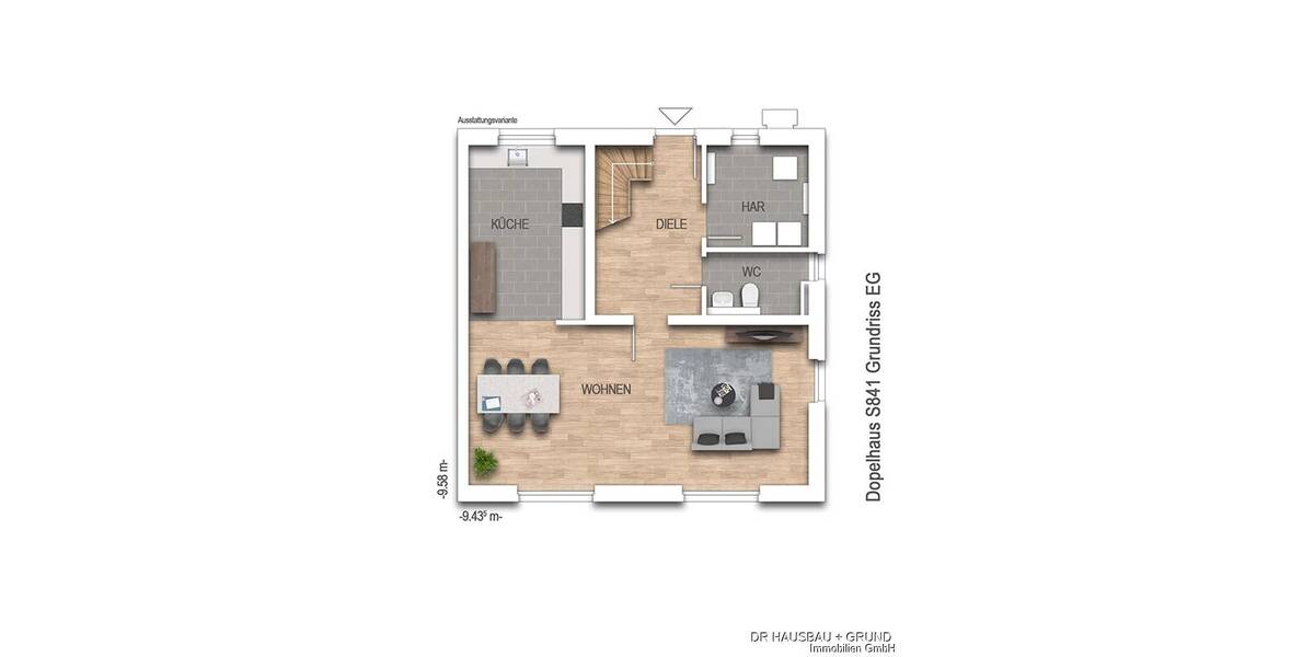 Doppelhaushälfte Tangstedt - 5 Zimmer, 141 m&sup2;, 479.000&euro; | Angebot:26695183