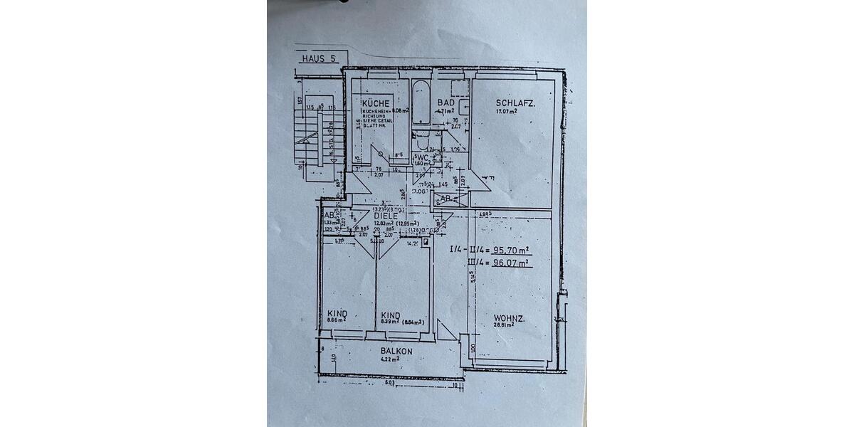 Etagenwohnung Stapelfeld - 4 Zimmer, 96 m&sup2;, 2.000&euro; | Angebot:25957212