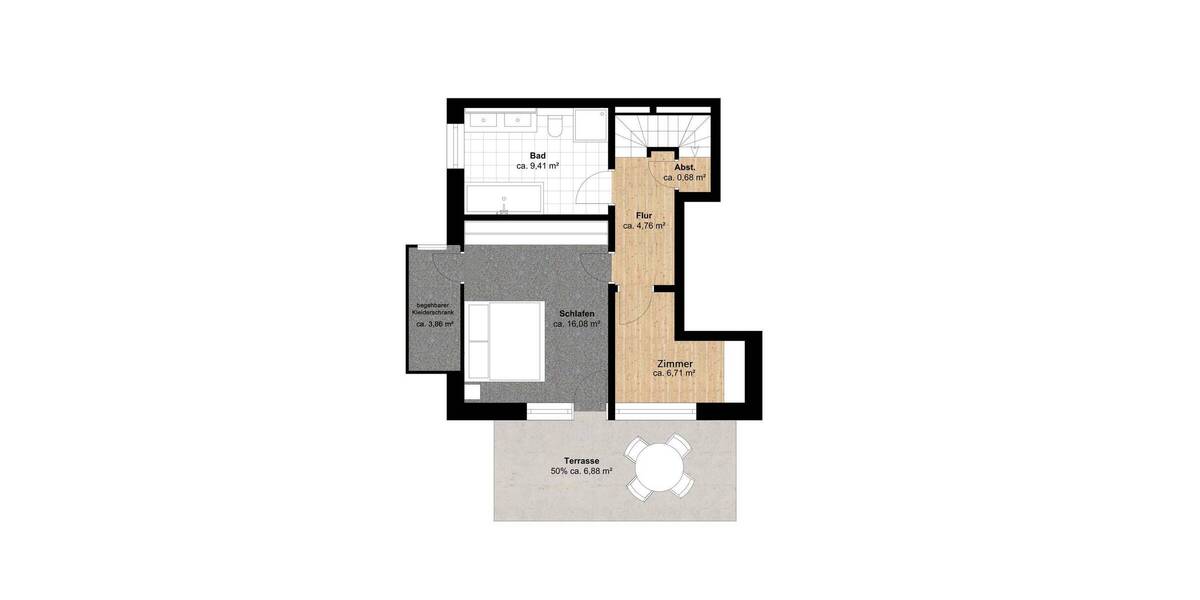 Etagenwohnung Hamburg Marienthal - 3 Zimmer, 100 m&sup2;, 599.000&euro; | Angebot:26038125