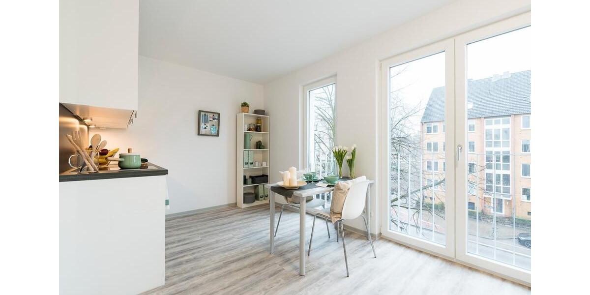 Etagenwohnung Hamburg Hohenfelde - 1 Zimmer, 25 m&sup2;, 734&euro; | Angebot:25368968