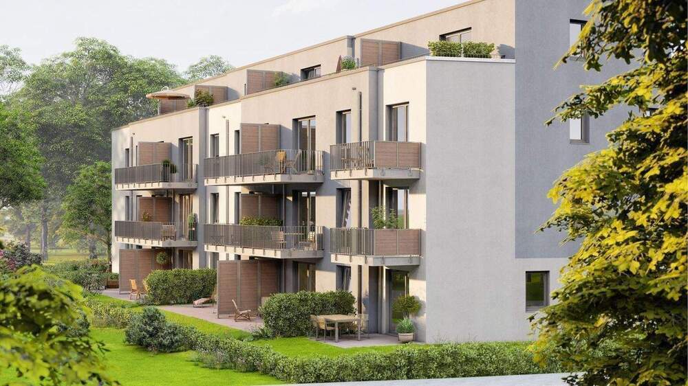 Terrassenwohnung Norderstedt Harksheide - 2 Zimmer, 67 m&sup2;, 349.000&euro; | Angebot:25675057