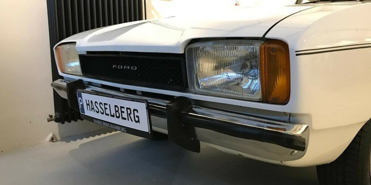 Ford Capri Lady in White H-Zulassung Mike Sanders 29.000 km 12.999 &euro; Hamburg 22339