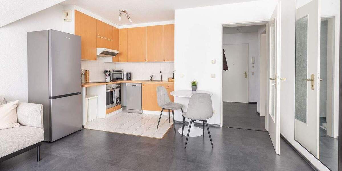 Etagenwohnung Norderstedt Friedrichsgabe - 2 Zimmer, 45 m&sup2;, 225.000&euro; | Angebot:25746129