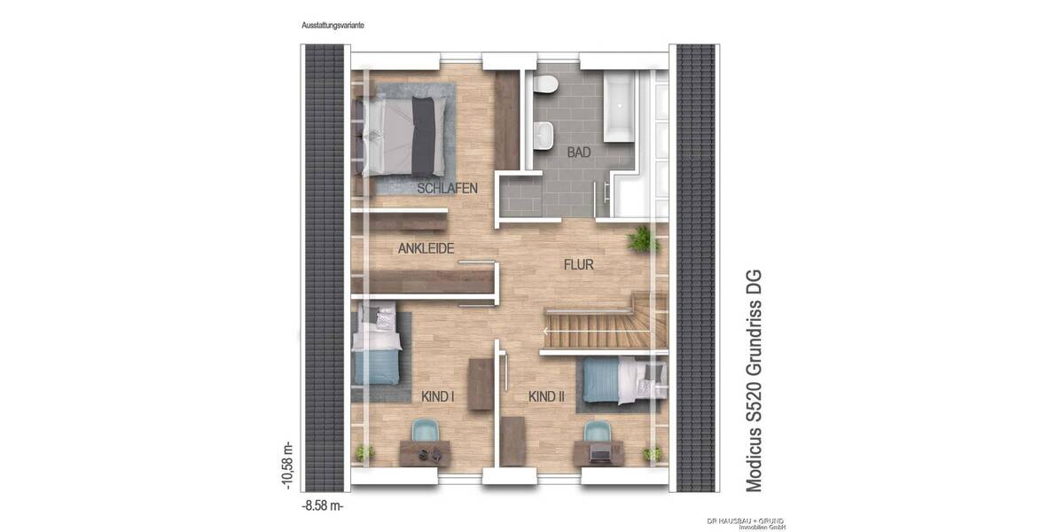 Einfamilienhaus Elmenhorst - 5 Zimmer, 139 m&sup2;, 549.400&euro; | Angebot:25958535