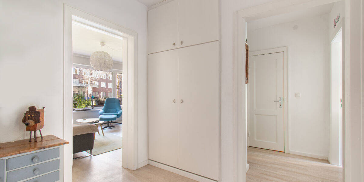 Etagenwohnung Hamburg Hoheluft-West - 2 Zimmer, 60 m&sup2;, 425.000&euro; | Angebot:25927415