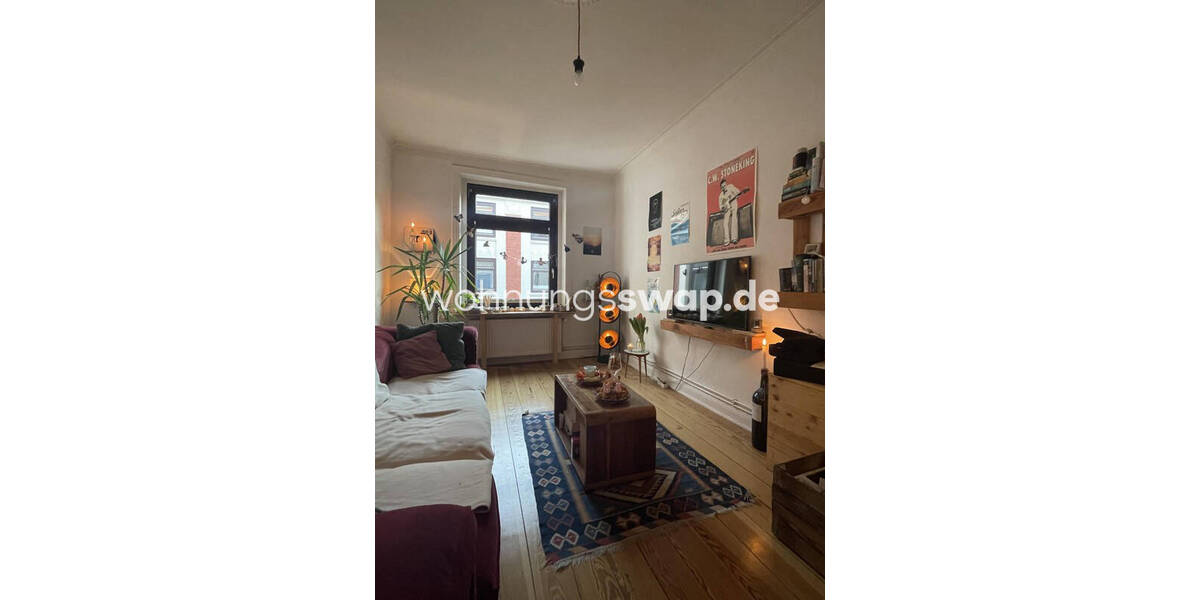 Etagenwohnung Hamburg Eimsbüttel - 2 Zimmer, 45 m&sup2;, 710&euro; | Angebot:25942125