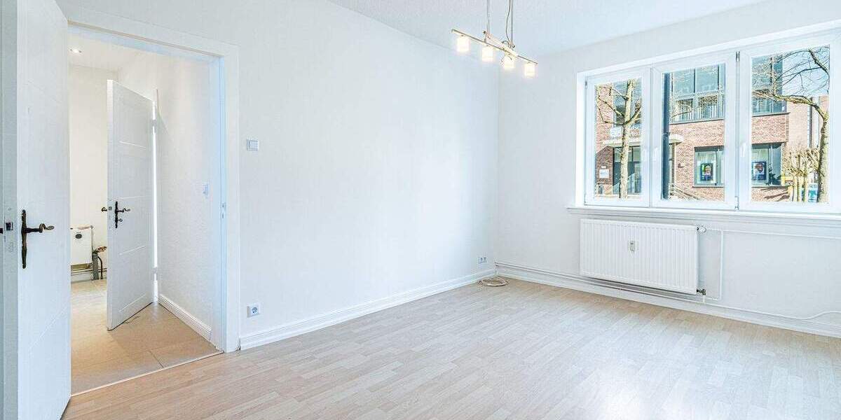 Etagenwohnung Hamburg Barmbek-Süd - 2 Zimmer, 40 m&sup2;, 259.000&euro; | Angebot:25657274