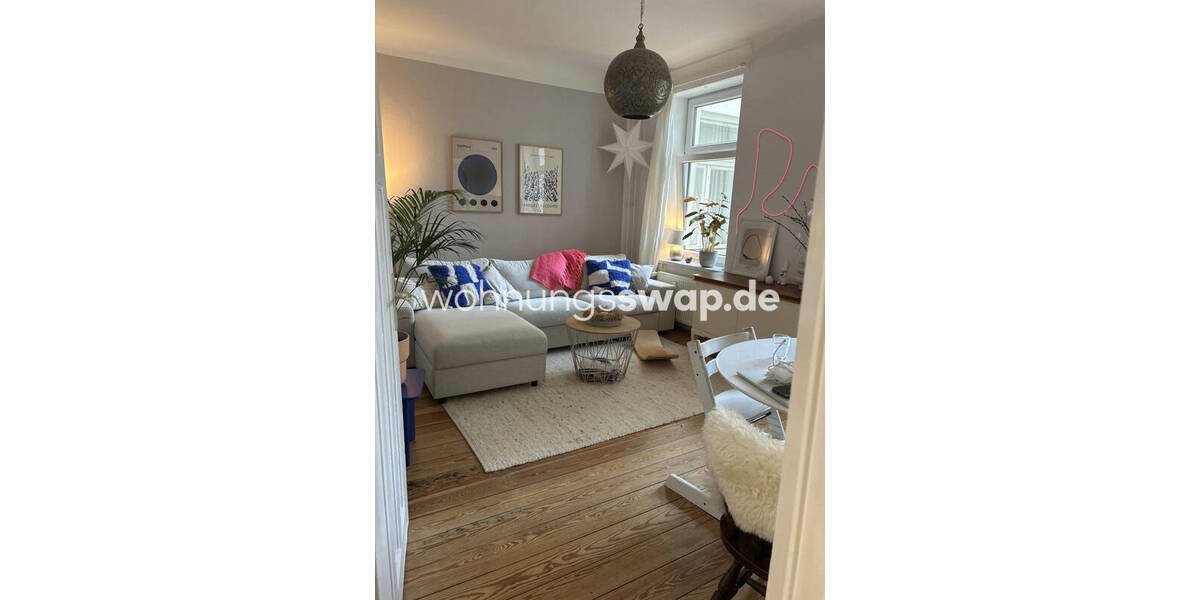 Etagenwohnung Hamburg Eimsbüttel - 3 Zimmer, 60 m&sup2;, 700&euro; | Angebot:25966688