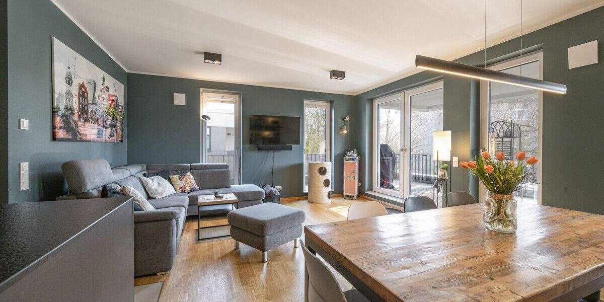 Etagenwohnung Hamburg Sasel - 3 Zimmer, 104 m&sup2;, 885.000&euro; | Angebot:25667829