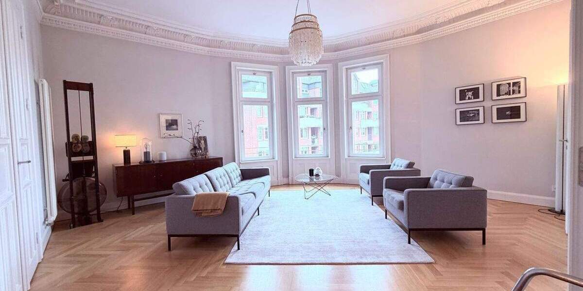 Etagenwohnung Hamburg St. Georg - 4 Zimmer, 130 m&sup2;, 1.100.000&euro; | Angebot:25769809