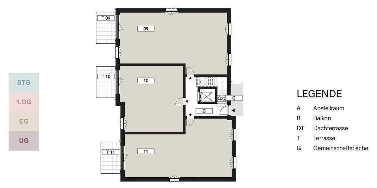 Terrassenwohnung Hamburg Poppenbüttel - 3 Zimmer, 94 m&sup2;, 676.900&euro; | Angebot:25744914