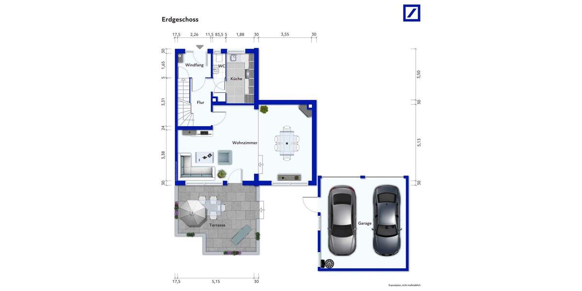 Reihenendhaus Schenefeld - 3 Zimmer, 105 m&sup2;, 495.000&euro; | Angebot:25686650