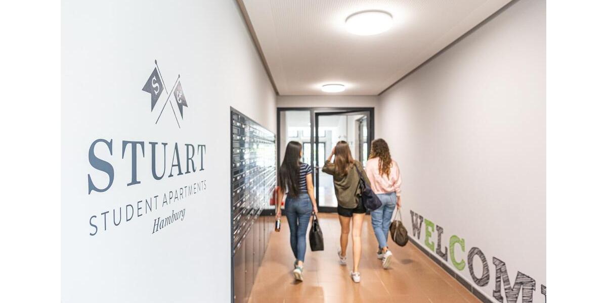 Erdgeschoßwohnung Hamburg Wandsbek - 1 Zimmer, 18 m&sup2;, 895&euro; | Angebot:25546485