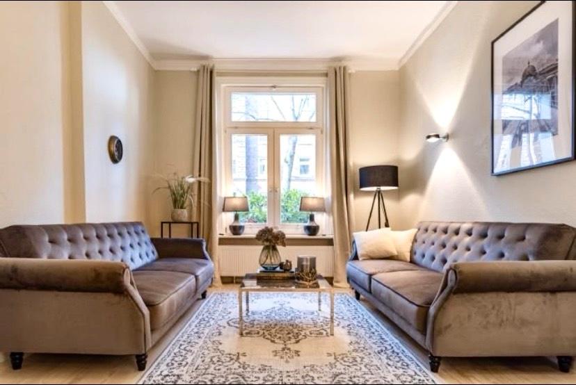 Terrassenwohnung Hamburg Winterhude - 3 Zimmer, 84 m&sup2;, 2.200&euro; | Angebot:25636373