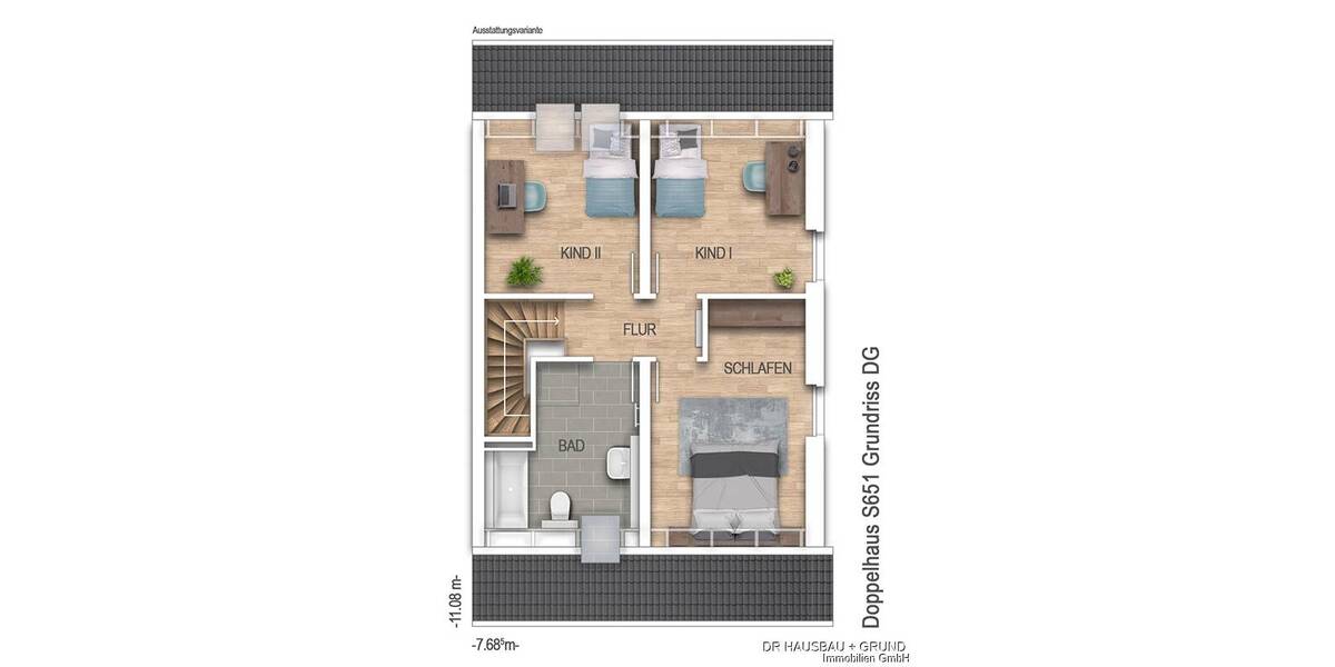 Doppelhaushälfte Ahrensburg - 4 Zimmer, 132 m&sup2;, 532.200&euro; | Angebot:25698643