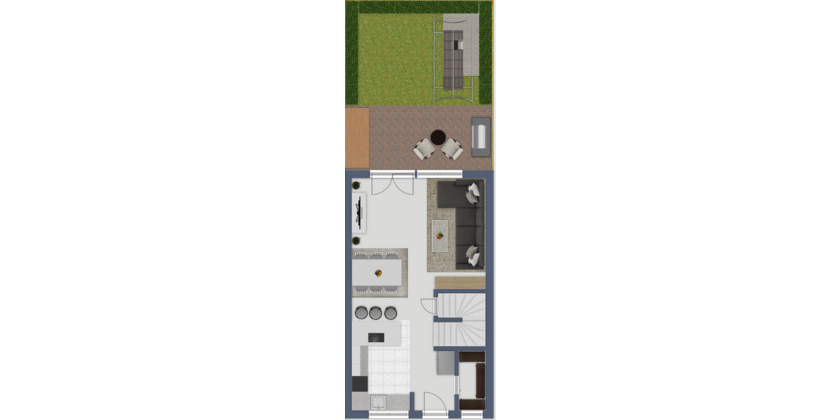 Reihenmittelhaus Hamburg Iserbrook - 5 Zimmer, 126 m&sup2;, 849.000&euro; | Angebot:25797861