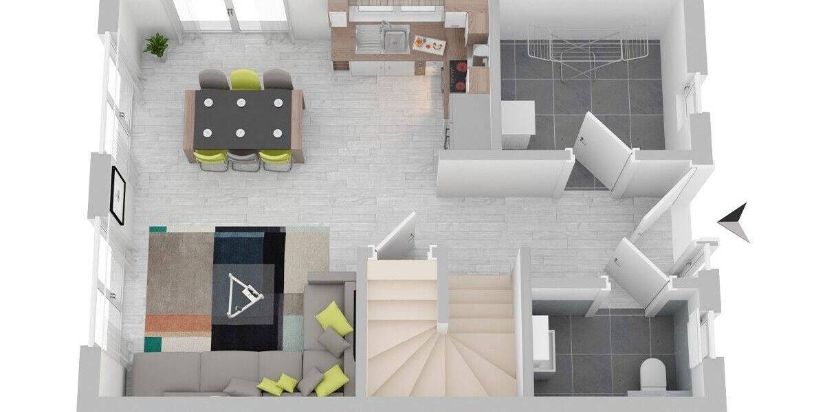 Doppelhaushälfte Hamburg Wellingsbüttel - 3 Zimmer, 100 m&sup2;, 745.000&euro; | Angebot:25779191