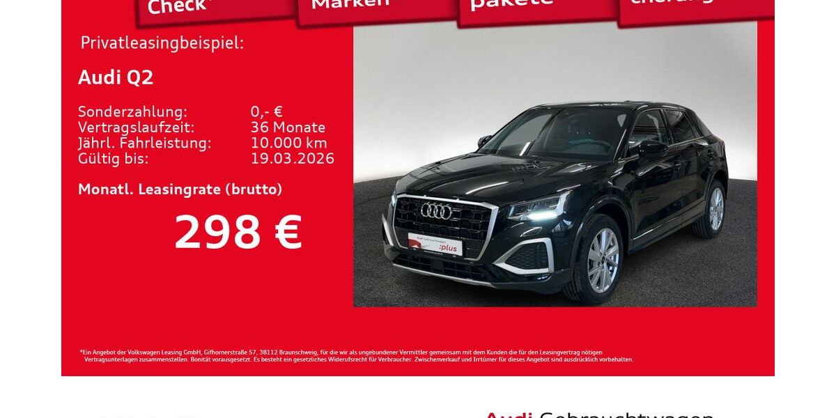 Audi Q2 20.049 km 29.950 &euro; Hamburg 20537