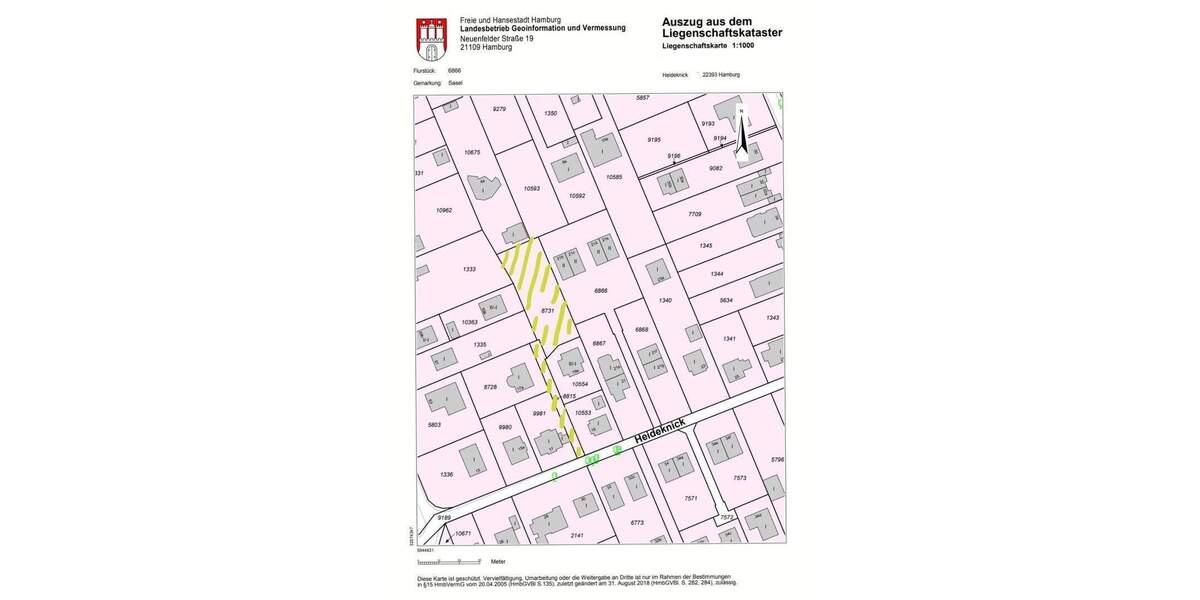Grundstück Hamburg Sasel - 799.500&euro; | Angebot:25803294