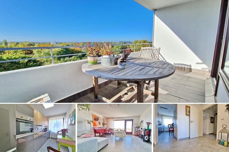 Hochwertig sanierte Sonnenloggia-Wohnung mit Traum-Aussicht !!! Wohnen an der Grenze Hamburgs ! - Etagenwohnung Schenefeld | Angebot:15799908