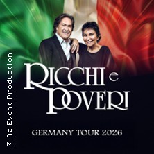 Ricchi e Poveri - Tour 2026 17.05.2026 CCH - Congress Center Hamburg