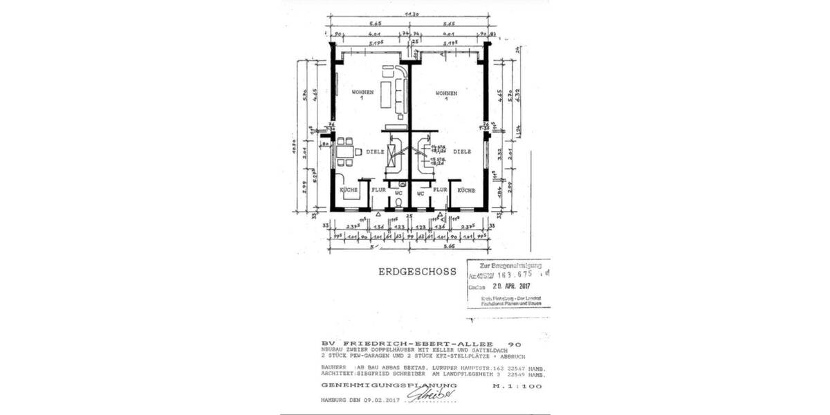Doppelhaushälfte Schenefeld - 6 Zimmer, 95 m&sup2;, 600.000&euro; | Angebot:25815531