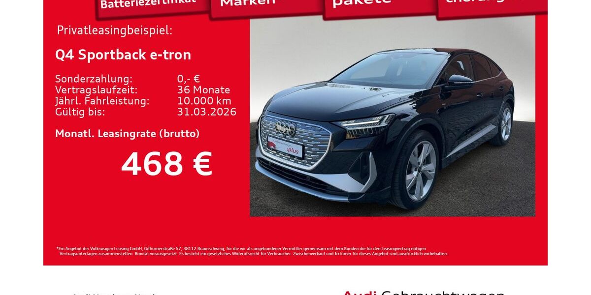 Audi Q4 e-tron 14.572 km 47.170 &euro; Hamburg 22419