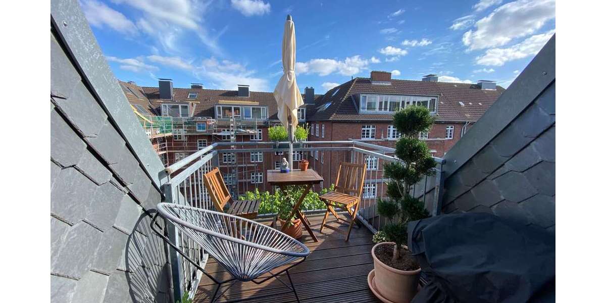 Etagenwohnung Hamburg Eppendorf - 2 Zimmer, 41 m&sup2;, 369.000&euro; | Angebot:25925631