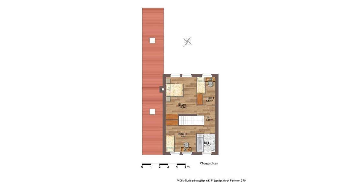 Reihenmittelhaus Quickborn - 4 Zimmer, 108 m&sup2;, 330.000&euro; | Angebot:25896162