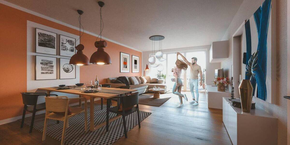 Etagenwohnung Rellingen - 2 Zimmer, 64 m&sup2;, 368.400&euro; | Angebot:25669517